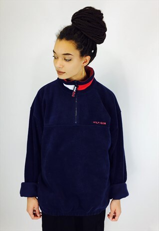 TOMMY HILFIGER TEDDY BEAR BIG LOGO FLEECE