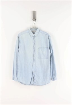 Giorgio Armani Light Denim Long Sleeve Shirt - S