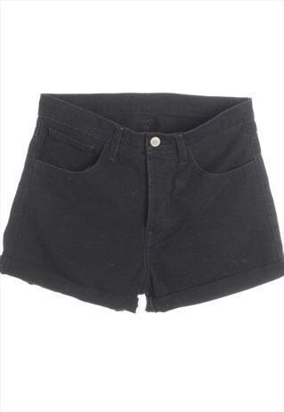 1980S ROLL HEM DENIM SHORTS - W28