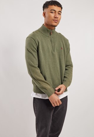 VINTAGE RALPH LAUREN 1/4 ZIP JUMPER