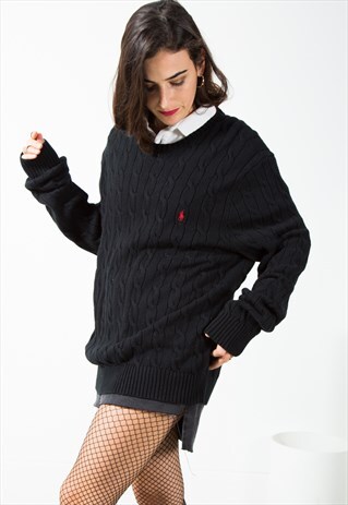 VINTAGE POLO RALPH LAUREN KNIT JUMPER / S505
