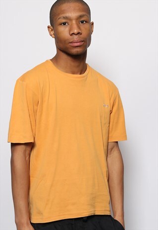 VINTAGE FILA T-SHIRT LOGO ORANGE