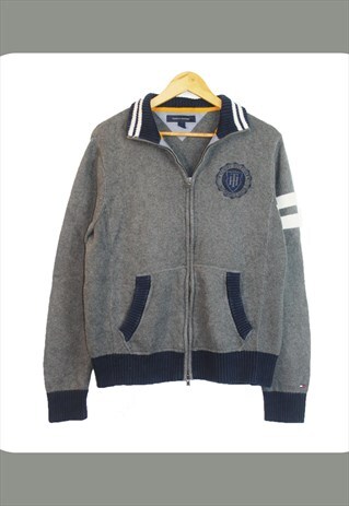 tommy hilfiger zip up jumper