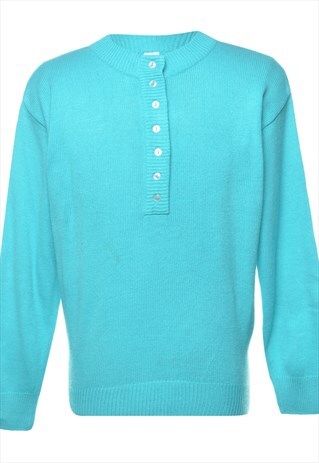 BEYOND RETRO VINTAGE BUTTON THROUGH JUMPER - L