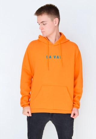 ORANGE CA VA? (BLUE) HOODIE