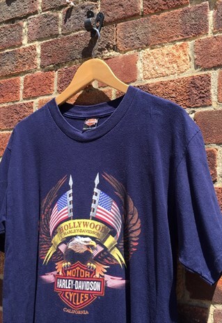VINTAGE HARLEY DAVIDSON GRAPHIC T-SHIRT