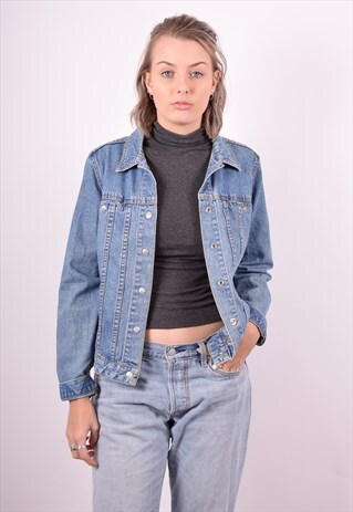 LEVI'S WOMENS VINTAGE DENIM JACKET SMALL BLUE 90'S