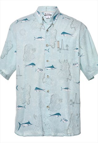 VINTAGE 1990S COLUMBIA SHIRT - M