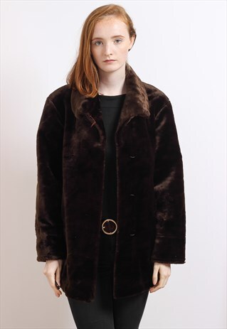 VINTAGE FAUX FUR JACKET