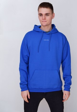 BLUE BROKE ARTIST (WHITE) HOODIE