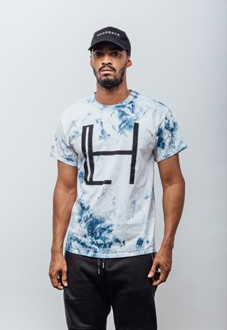 HALLEY BLUE TIE DYE T-SHIRT