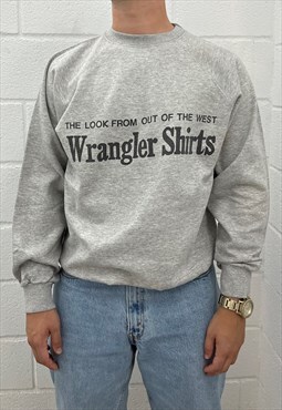 Vintage Grey Wrangler Sweatshirt
