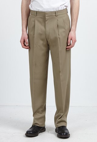 VINTAGE BROWN TROUSERS BOTTOMS