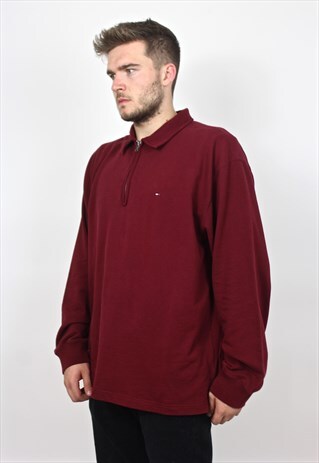 90'S RETRO 1/4 ZIP PULLOVER