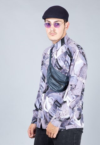 VINTAGE CRAZY PATTERN FESTIVAL SHIRT