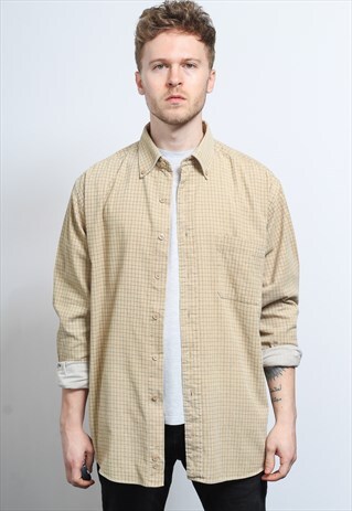 VINTAGE CORDUROY CORD SHIRT