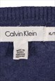 VINTAGE 90'S CALVIN KLEIN JUMPER / SWEATER V NECK KNITTED