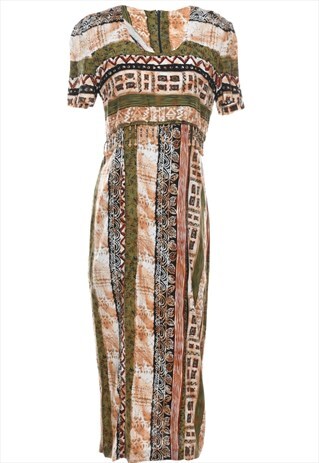 BEYOND RETRO VINTAGE SHORT SLEEVED DRESS - M