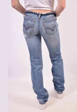 Vintage Levis Jeans Low Waist Skinny Blue