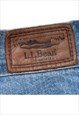VINTAGE COTTON LIGHT WASH DENIM SHORTS - W28 L2