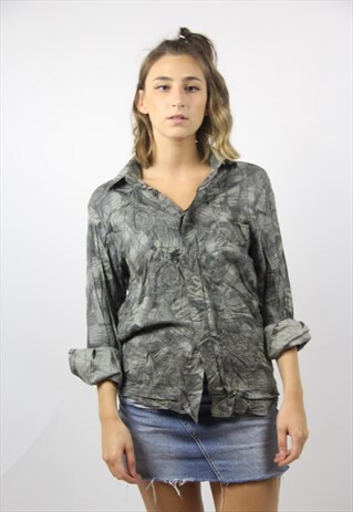 VINTAGE FUNKY PATTERNED SHIRT