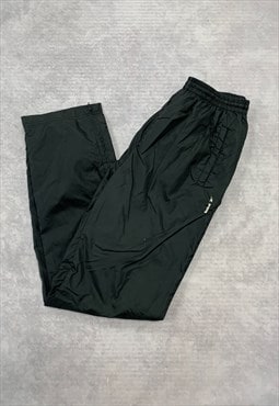 Reebok Track Pants Elasticated Waist Ankle Zip Joggers
