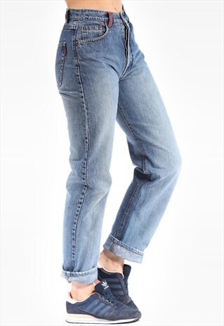 VINTAGE MOM DENIM JEANS TAPERED