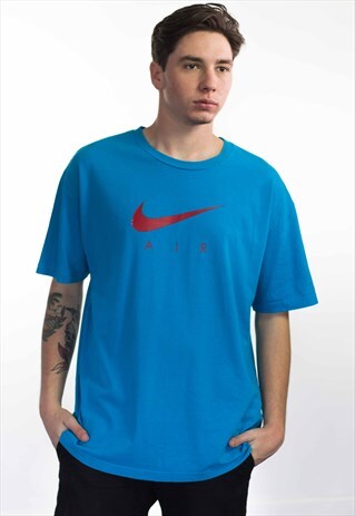 VINTAGE NIKE LOGO T-SHIRT 90S XL 8.8