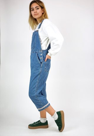 VINTAGE 90'S DENIM DUNGAREES