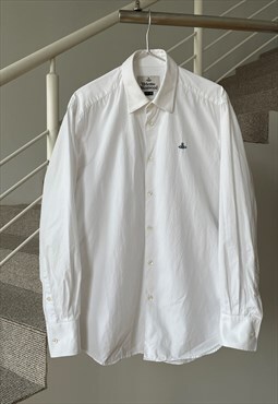 VIVIENNE WESTWOOD Shirt Button Up Long Sleeve White