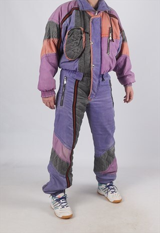 VINTAGE LUHTA SPORT FULL SKI SUIT SNOW M 38 - 40" (9DV)
