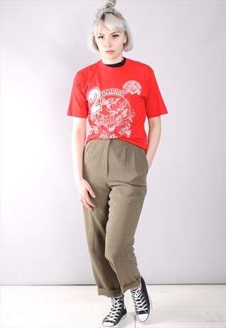 VINTAGE USA GRAPHIC PRINT T-SHIRT