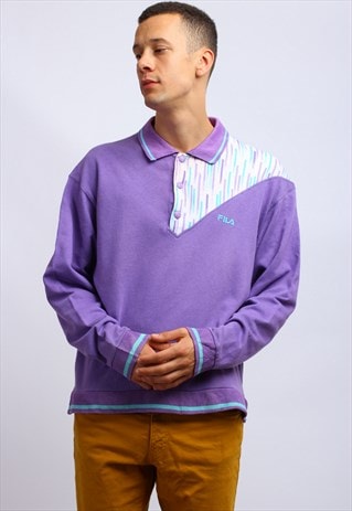 VINTAGE FILA ZIP SWEATSHIRT