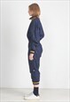 VINTAGE BLUE COLMAR CAPRI COVERALL ALL IN ONE TRACKSUIT