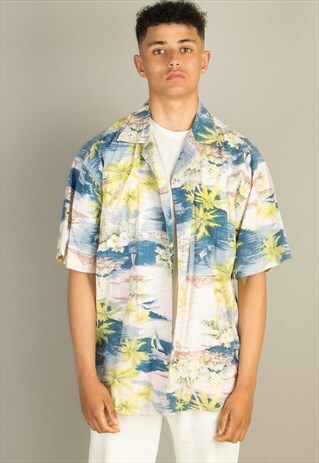 VINTAGE PATTERN SHIRT PTS316