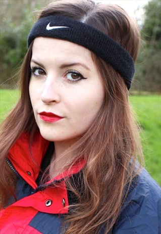 RETRO NIKE SPORTS HEADBAND SWEATBAND - FESTIVAL