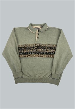 American Vintage Sweatshirt Vintage Collared Jumper 9010