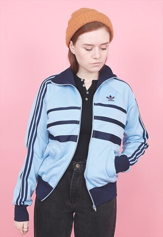 VINTAGE ADIDAS TRACK JACKET /R4085