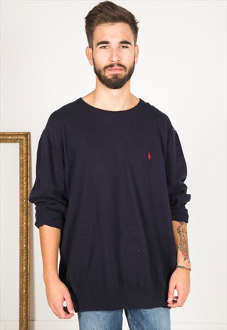 VINTAGE 80S POLO RALPH LAUREN JUMPER / R4114C400