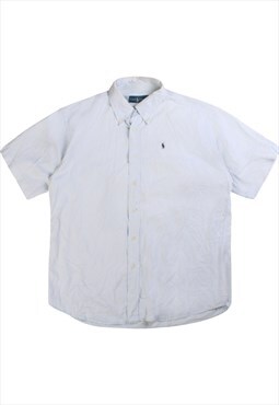 Vintage 90's Polo Ralph Lauren Shirt Short Sleeve - Button