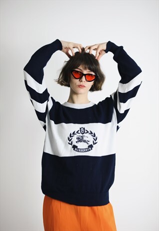 RARE VINTAGE BURBERRY OG JUMPER SWEATSHIRT