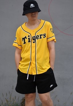 Vintage Japanese 'Tigers' Baseball Jersey