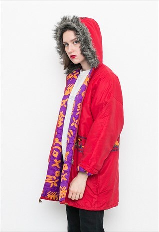VINTAGE RED PARKA