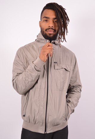 VINTAGE LEE HOODED JACKET GREY