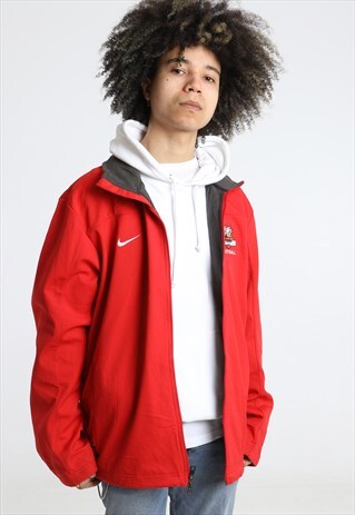 90S NIKE FLEECE LINED LIGHTWEIGHT JACKET