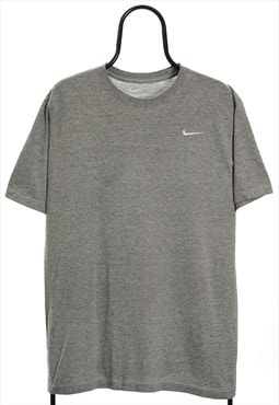 Nike Vintage Grey Logo TShirt Womens