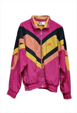 vintage windbreaker gabber fluo jacket '90 by Nike