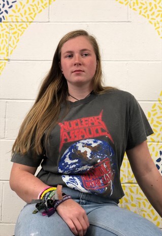 VINTAGE 80S NUCLEAR ASSAULT T SHIRT