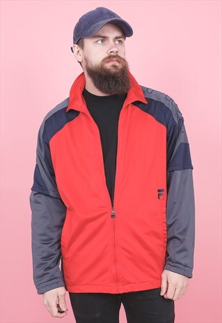 VINTAGE FILA TRACK JACKET /R3102