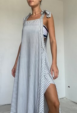 Vintage Stripped Summer  Dress